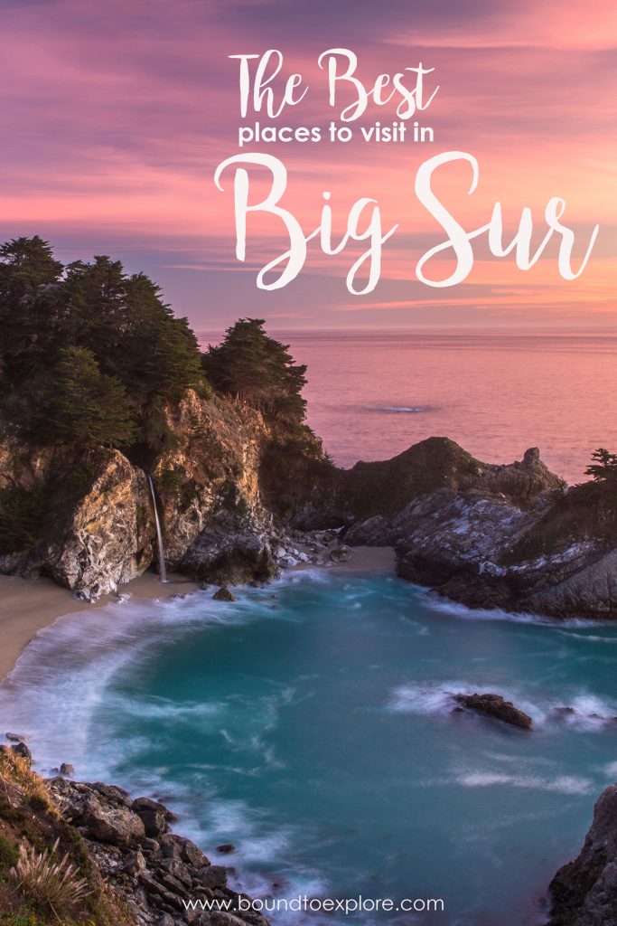 the best places to visit in big sur