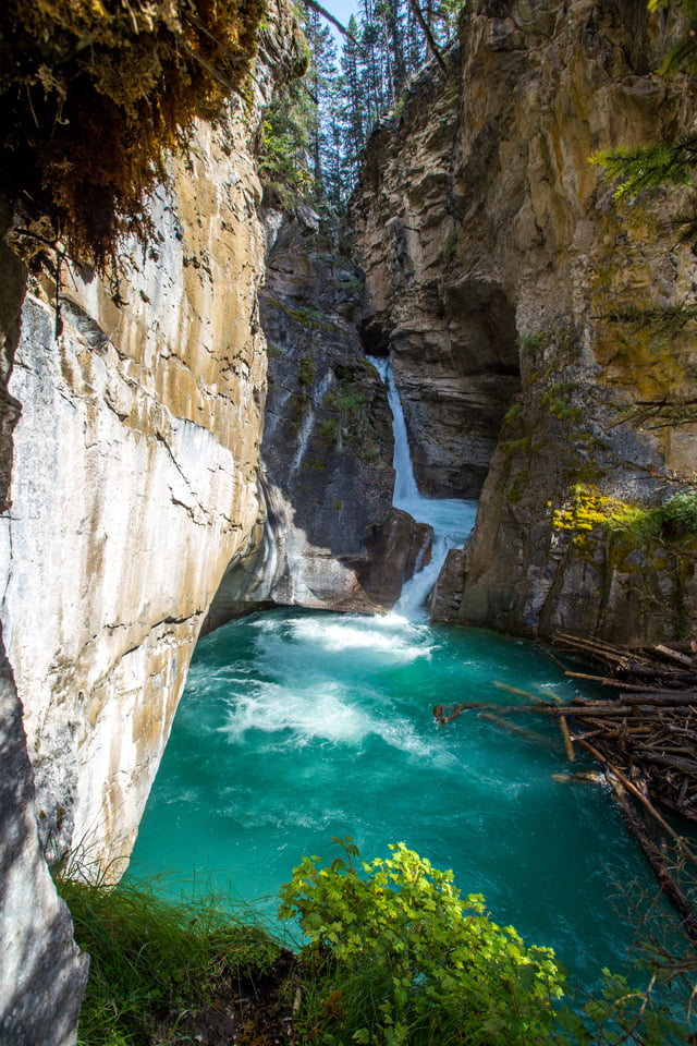 Exploring Johnston Canyon