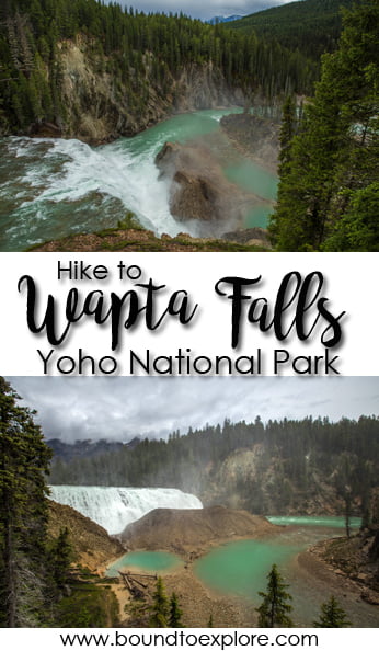 Hiking to Wapta Falls