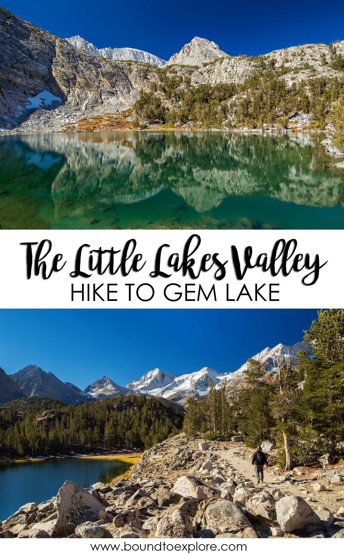 Hiking Little Lakes Valley