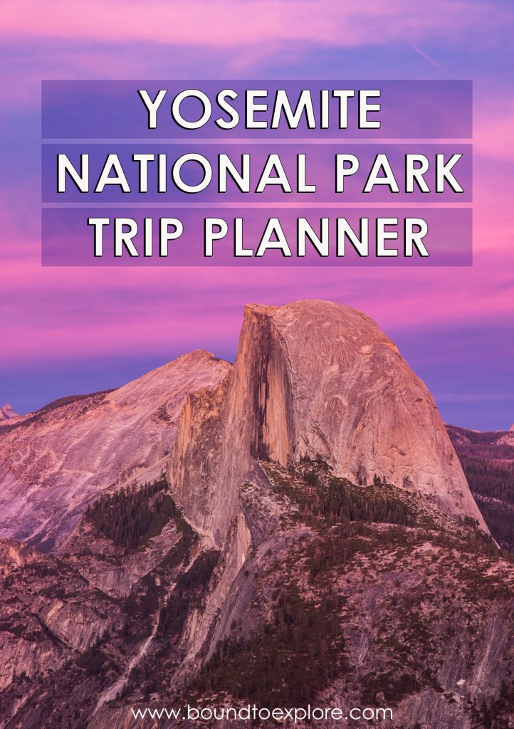 plan your yosemite trip