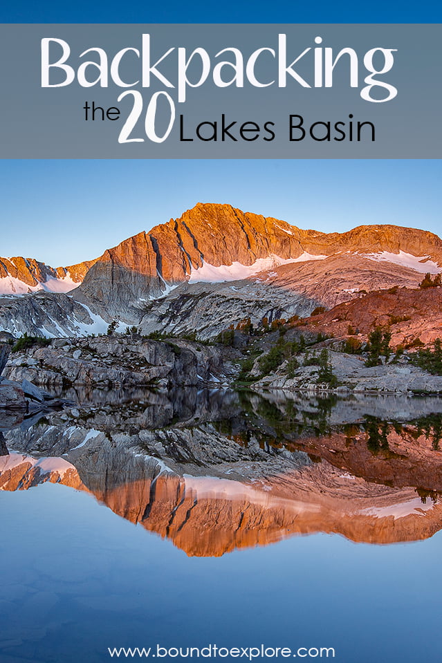 20 Lakes Basin